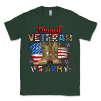 Sports Green proud veteran u.s army Classic Tee - RanaPortraitStore