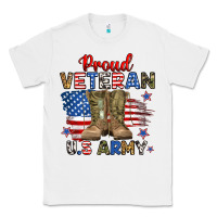 White proud veteran u.s army Classic Tee - RanaPortraitStore