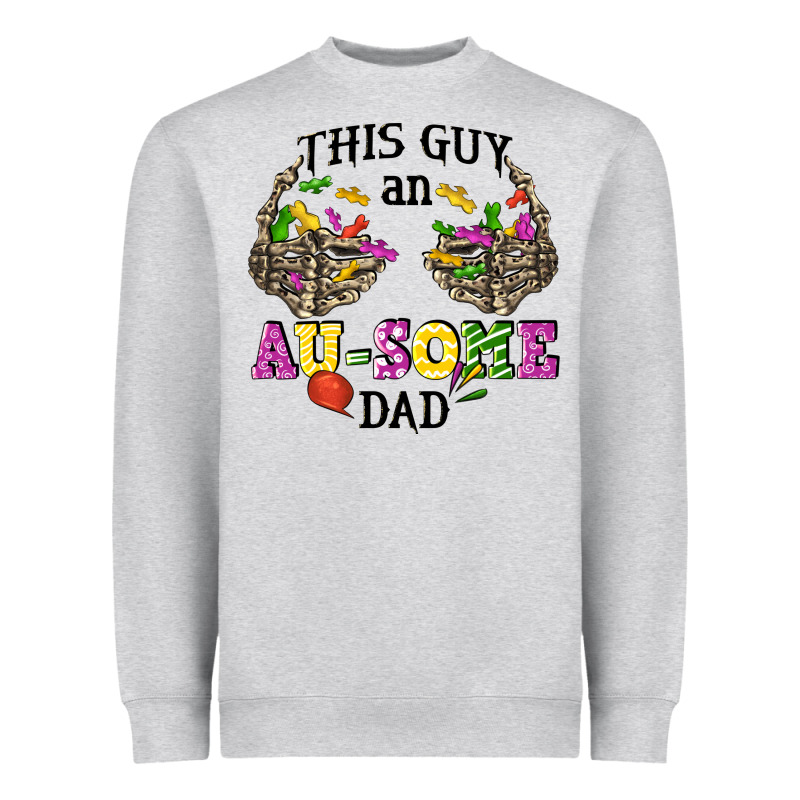 This Guy An Au Some Dad Heavyweight Sweatshirt by CowGirlArtShop | Teevron