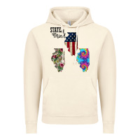 Vintage Artic Im in a Fishing State of Mind Illinois Vintage Hoodie - Bettercallsaul