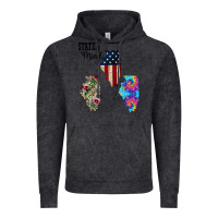 Vintage Black Im in a Fishing State of Mind Illinois Vintage Hoodie - Bettercallsaul