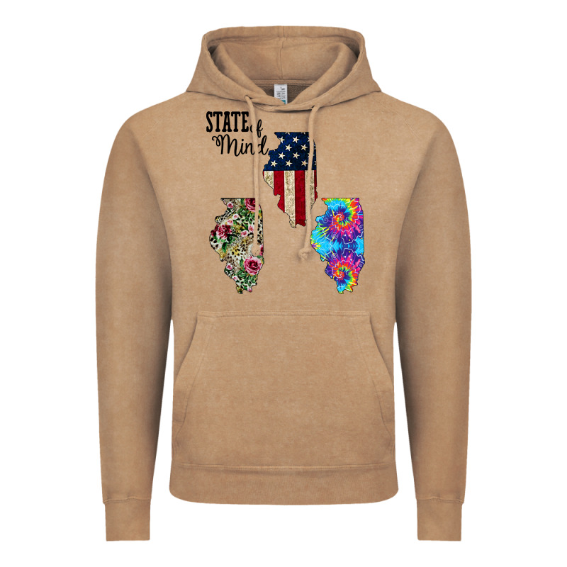 Im In A Fishing State Of Mind Illinois Vintage Hoodie by Bettercallsaul | Teevron