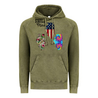 Vintage Olive Im in a Fishing State of Mind Illinois Vintage Hoodie - Bettercallsaul