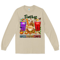 Mushroom hallothanksmas teacher Long Sleeve Tee - texasbilliewilder