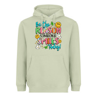 Matcha be the reason someone smiles today Heavyweight Hoodie - LillyAllenDesigns