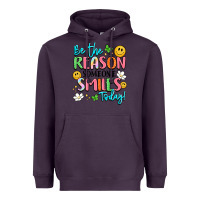 Plum be the reason someone smiles today Heavyweight Hoodie - LillyAllenDesigns