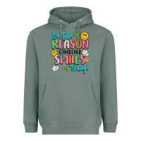Sage be the reason someone smiles today Heavyweight Hoodie - LillyAllenDesigns