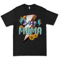 Black boy mama lightning bold Premium Tee - NancyCooperArtShop