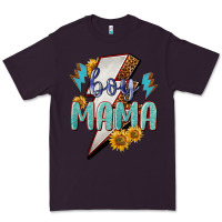 Plum boy mama lightning bold Premium Tee - NancyCooperArtShop