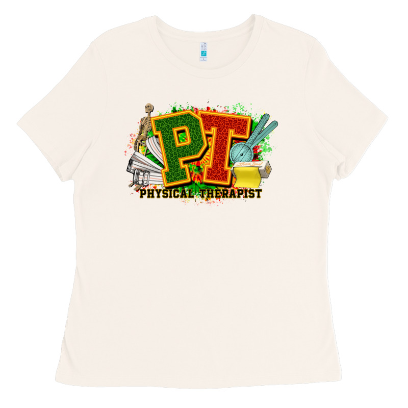 Pt Physical Therapist Juneteenth Ladies Tee by NancyCooperArtShop | Teevron