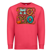 Cardinal Fall Autumn Leopard Momo Premium Sweatshirt - LillyAllenDesigns