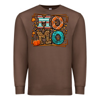 Chestnut Fall Autumn Leopard Momo Premium Sweatshirt - LillyAllenDesigns
