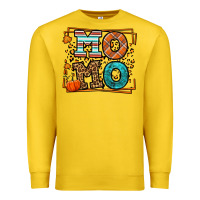 Lemon Fall Autumn Leopard Momo Premium Sweatshirt - LillyAllenDesigns