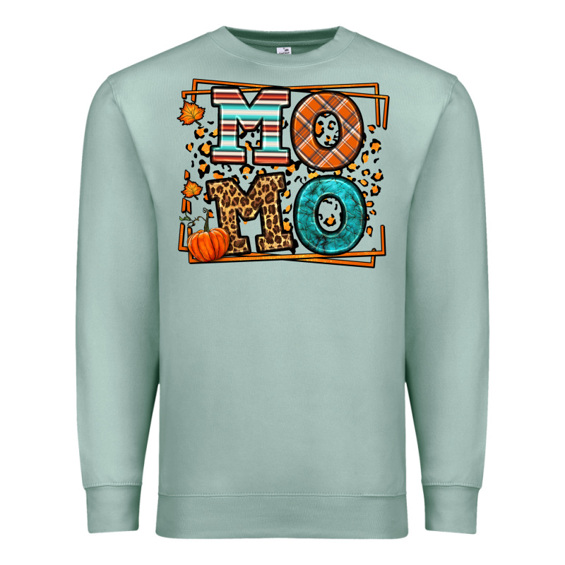 Fall Autumn Leopard Momo Premium Sweatshirt by LillyAllenDesigns | Teevron