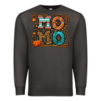 Smoke Fall Autumn Leopard Momo Premium Sweatshirt - LillyAllenDesigns