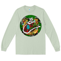 Matcha Cowboy Christmas Long Sleeve Tee - RanaPortraitStore