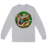 Moon Dust Cowboy Christmas Long Sleeve Tee - RanaPortraitStore