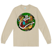 Mushroom Cowboy Christmas Long Sleeve Tee - RanaPortraitStore