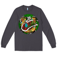Smoke Cowboy Christmas Long Sleeve Tee - RanaPortraitStore