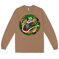 Toasted Coconut Cowboy Christmas Long Sleeve Tee - RanaPortraitStore
