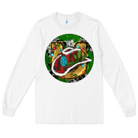 White Cowboy Christmas Long Sleeve Tee - RanaPortraitStore