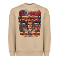 Mushroom deer hunter Heavyweight Sweatshirt - CowGirlArtShop