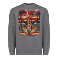 Storm deer hunter Heavyweight Sweatshirt - CowGirlArtShop