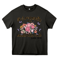 Asphalt for i am fearfully and wonderfully made Heavy Core Tee - MaliasSmallBusiness
