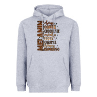 Heather Grey melanin shades of brown Heavyweight Hoodie - LillyAllenDesigns