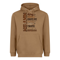 Toasted Coconut melanin shades of brown Heavyweight Hoodie - LillyAllenDesigns