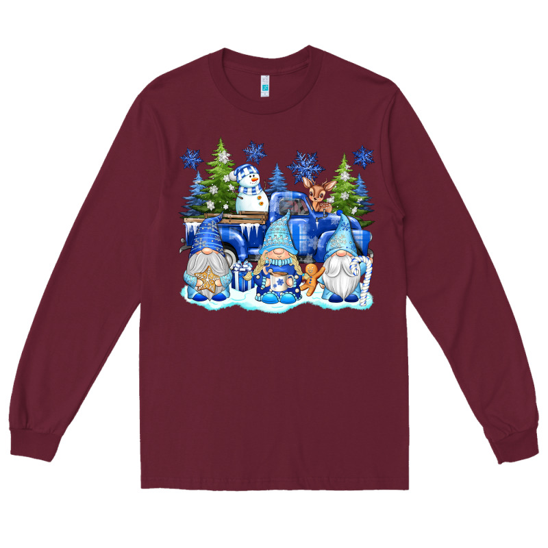 Snow Gnome Truck Long Sleeve Tee by texasbilliewilder | Teevron