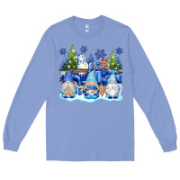 Colony Blue snow gnome truck Long Sleeve Tee - texasbilliewilder