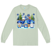 Matcha snow gnome truck Long Sleeve Tee - texasbilliewilder