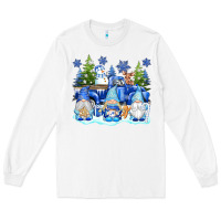 White snow gnome truck Long Sleeve Tee - texasbilliewilder