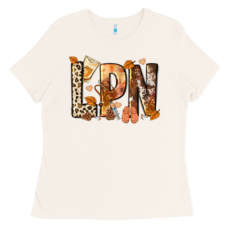Lpn Licensed Practical Nurse Ladies Tee by NancyCooperArtShop | Teevron