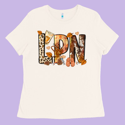 Lpn Licensed Practical Nurse Ladies Tee Designed By Nancycooperartshop