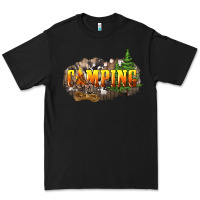 Black camping Premium Tee - NancyCooperArtShop