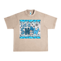 French Oak let it snow Urban Heavy Tee - JahusDesignShop