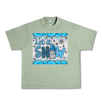 Oil Green let it snow Urban Heavy Tee - JahusDesignShop
