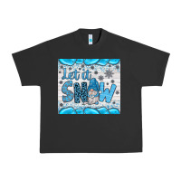 Pigment Black let it snow Urban Heavy Tee - JahusDesignShop