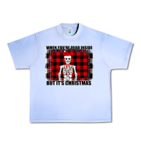 Grape Ice When You re Dead Inside But It Christmas Skeleton Urban Heavy Tee - Bettercallsaul