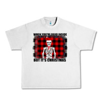 Lunar Rock When You re Dead Inside But It Christmas Skeleton Urban Heavy Tee - Bettercallsaul