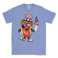 Colony Blue 4th of july hot dog Classic Tee - BarkalooDesign