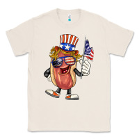 Natural 4th of july hot dog Classic Tee - BarkalooDesign