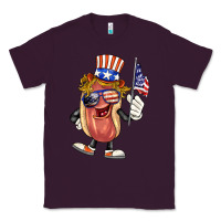 Plum 4th of july hot dog Classic Tee - BarkalooDesign
