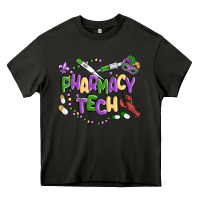 Asphalt pharmacy tech Heavy Core Tee - MaliasSmallBusiness