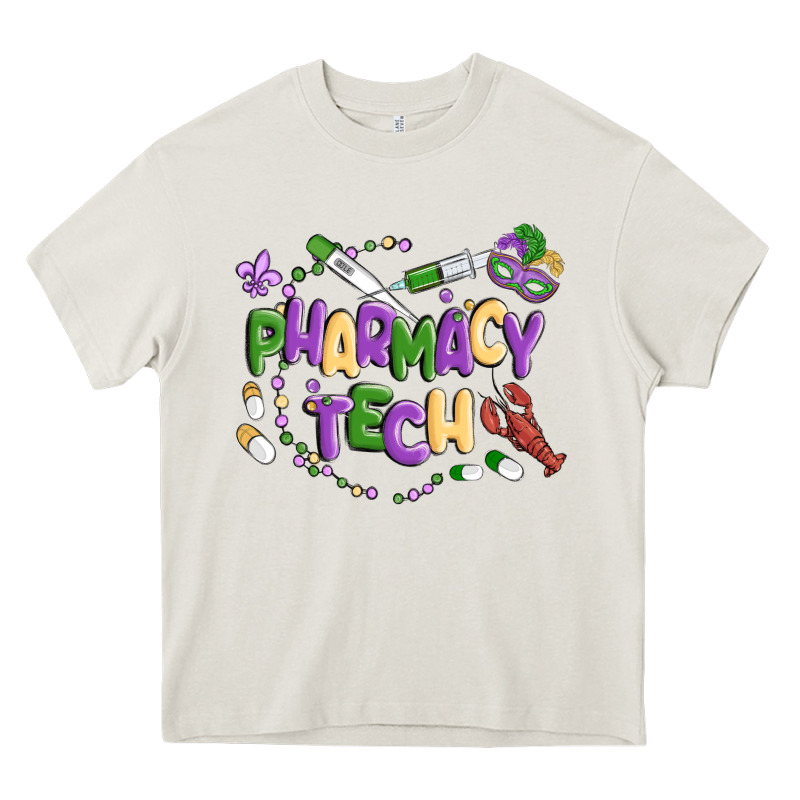 Pharmacy Tech Heavy Core Tee by MaliasSmallBusiness | Teevron
