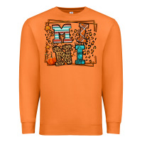 Carrot Fall Autumn Leopard Mini Premium Sweatshirt - LillyAllenDesigns