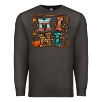Smoke Fall Autumn Leopard Mini Premium Sweatshirt - LillyAllenDesigns
