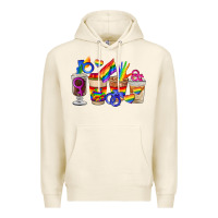Tofu lgbt coffee cups Premium Hoodie - FaDigitalArtStudio